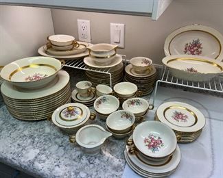 61-Piece Haviland "Kenmore" China Set