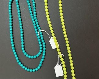Vtg Pop Beads Necklaces