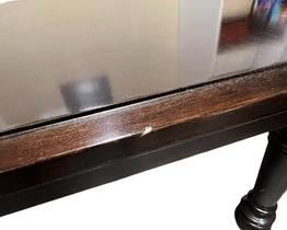 $130 USD      Martha Stewart for Bernhardt Coffee Table MA158-10 (ALL REASONABLE OFFERS ACCEPTED)      Description: Purchased for $1700 from a high-end showroom. We love this piece, but cannot fit in our NYC apartment. Gorgeous detailing- a piece that will last a lifetime.
Dimensions: 52 x 30 x 21 in
Condition: Item is in very good condition with only minor superficial signs of wear associated with age and use. 
Location: Local pick up only West Linn, OR. Located in the garage for easy access. Visit our "Need a shipper" tab or contact us for shipper suggestions.       https://goodbyhello.com/products/copy-of-martha-stewart-for-bernhardt-chair-and-ottoman-ma158-9?_pos=8&_sid=4b6b24362&_ss=r