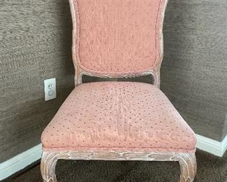 Fruitwood dining room chairs 