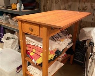 Hand made folding table 