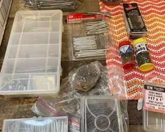 Assortment of nails