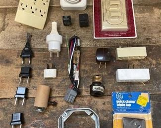Assortment of electrical items