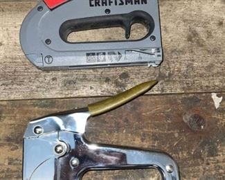 Craftsman and Arrow T-50 staple guns