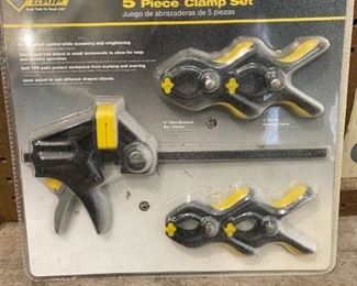 5 piece clamp set