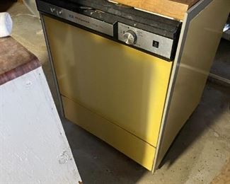 . . . a vintage portable dishwasher -- works!