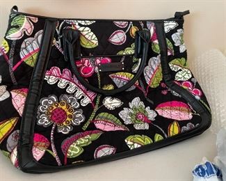 A like-new Vera Bradley bag -- owner might supply more!