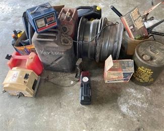 Metal Gas Cans Power Winch 18in Rims