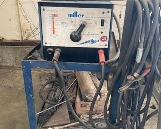 Miller Ac Arc Welding Machine 706A4 And Accessories