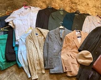 Vintage Mens Clothing