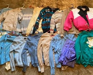 Vintage Mens Qnd Womens Sweaters And Cardigan