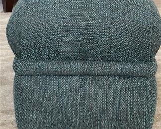 Small Footrest Upholstered in Zoffany Harlequin Bakari Weave. Measures 18" W x 11" D x 12" H. Photo 4 of 4. 