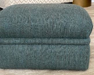 Small Footrest Upholstered in Zoffany Harlequin Bakari Weave. Measures 18" W x 11" D x 12" H. Photo 1 of 4. 