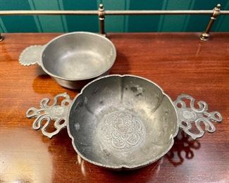 Metal Sommelier Spoons. Originally used for wine tasting, but also works as a perfect coin or trinket dish.