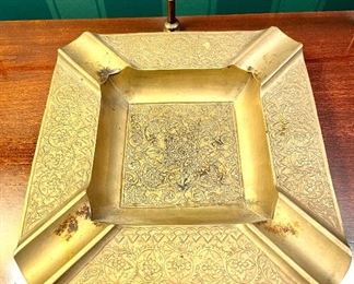 $24. Brass Cigar Ashtray.