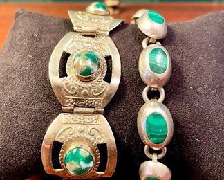 Sterling silver bracelets. Costume jewelry pieces start at $8 and up. Shop these darling pieces at the sale!