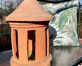 $48. Ceramic Lantern. Lots of outdoor pots, decor, and patio items available. 