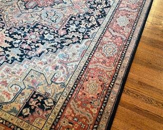 $2200. Beautiful, large wool area rug. PERFECT condition. Soft to the touch. Thick pile. Gorgeous colors. 8.5 x 12.5.