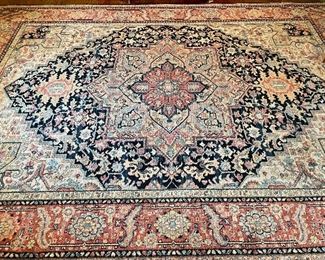 $2200. Beautiful, large wool area rug. PERFECT condition. Soft to the touch. Thick pile. Gorgeous colors. 8.5 x 12.5.