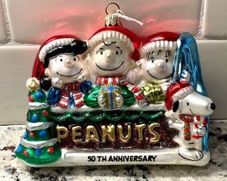 $100. Peanuts Ornament. Sells new for $180. Collector's item! 