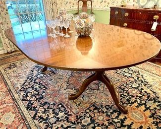$1500. Kittinger CW-66 Mahogany Dining Table with Leaf. Excellent condition! Without leaf: 66 x 7 x 28.5. Leaf: 24”.