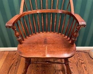 $250. Kennard & Sons Windsor Walnut Chair.
