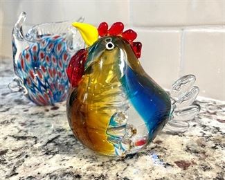 Beautiful glass animals for your home! Shop them at the sale!