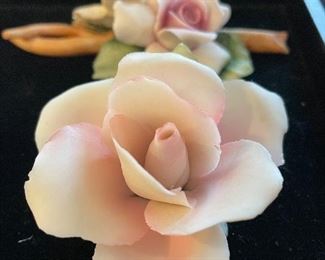 Stunning Italian Ceramic Flowers and more! Shop all sorts of darling pieces at the sale!