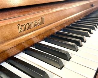$250. Kimball Piano with Bench. You move. 57 x 23 x 36.
