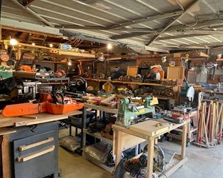 MARIO SATANI'S PRIDE AND JOY WORKING IN HIS GARAGE!! COME BROWSE HIS TREASURED TOOLS AND SEE WHAT YOU CAN ADD TO YOUR COLLECTION!