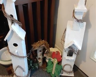 Bird Houses, Outdoor Thermometer