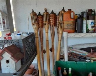 Tiki Torches, Bird House Misc
