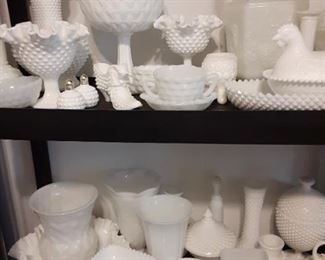 Milk/White Glass of all kinds