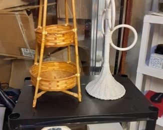 Wicker Hand Towel Holder, Storage, Mirror, Misc