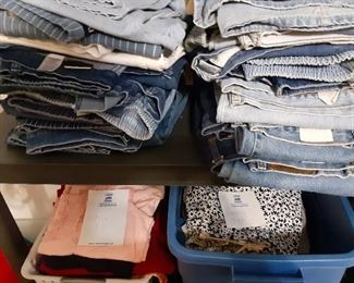 Denim, Tops, Capri's, Shorts, Dresses, Slacks, PJ's