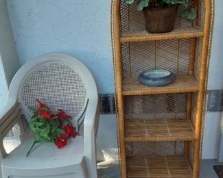 Wicker Display & Stack Chairs. BoHo