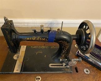 New Home sewing machine, excellent shape.
