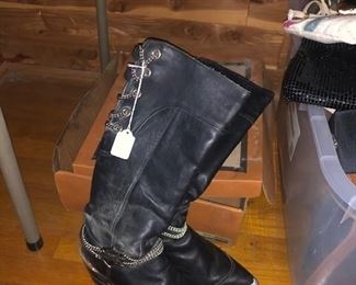 vintage Harley boots