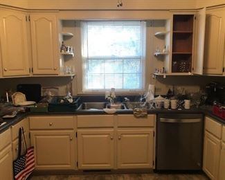 all kinds of kitchen misc. utensils and aprons