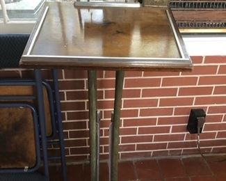 This art deco podium is from Jillinda's collection of The Walking Dead props from the sets in Senoia and comes with a certificate of authenticity.