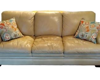 Leather sofa - 3 seater