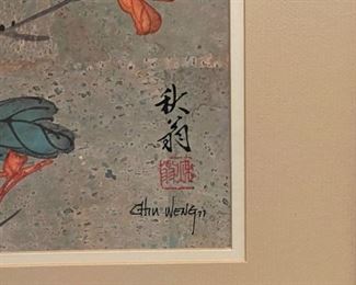 Chin Weng Asian style prints 