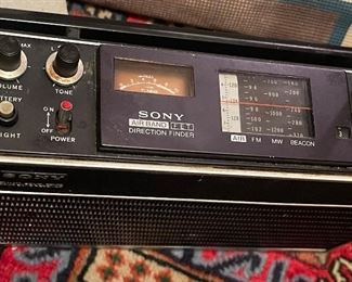 Vintage Sony airband radio 