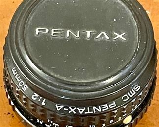 PENTAX-A 1:2 50mm LENS