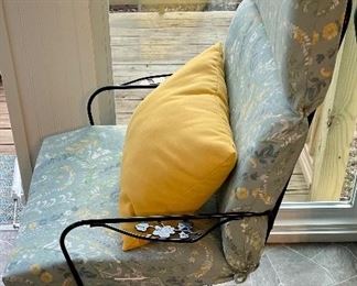 Wrought Iron Patio Furniture Spring Rocking Chair