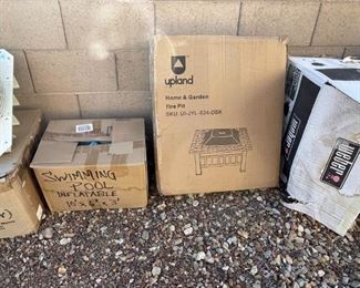 Inflatable Swimming Pool 10 x 6         Upland Fire Pit