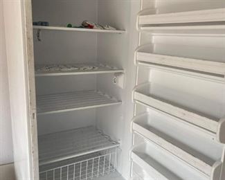 Commercial size upright freezer