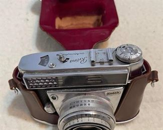 Beautiful vintage Kodak camera with case