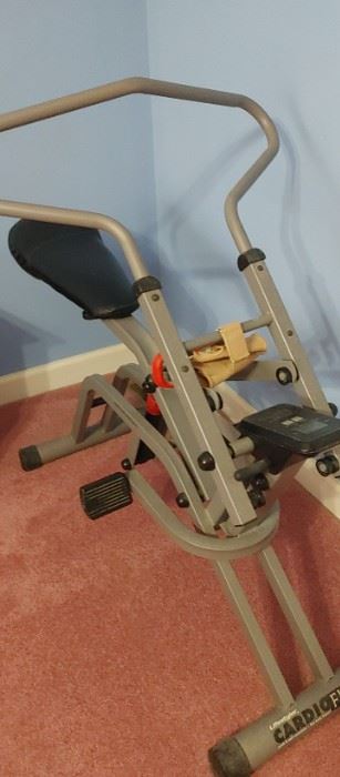 Cardio fit exercise bike