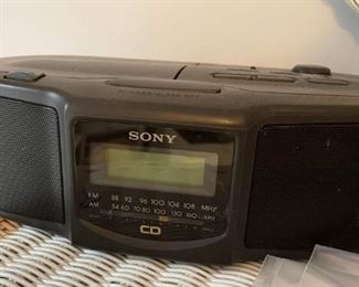 Sony cd player AM/FM radio